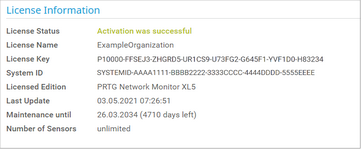Setup Dialog: Enter License Information Setup Dialog: Enter License Information